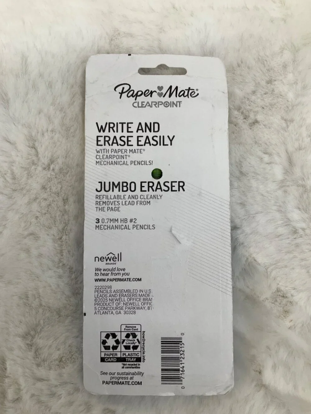 Paper Mate Clear Point #2 Pencils Color Block 3 Count 0.7mm NEW - Picture 3 of 4